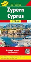 Cipro 1:150.000  - Libro Freytag & Berndt 2015, Auto karte | Libraccio.it
