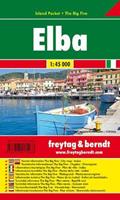 Isola d'Elba 1:45.000  - Libro Freytag & Berndt 2015, Auto karte | Libraccio.it