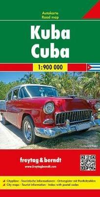 Kuba-Cuba 1:900.000  - Libro Freytag & Berndt 2016, Auto karte | Libraccio.it