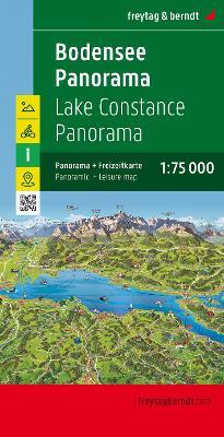 Lago di Costanza 1:75.000. Bodensee panorama  - Libro Freytag & Berndt 2021 | Libraccio.it