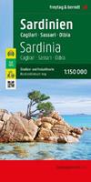 Sardegna Cagliari Sassari 1:150.000  - Libro Freytag & Berndt 2023, Auto karte | Libraccio.it