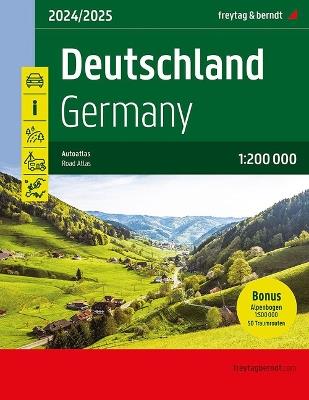 Germania 1:200000 road atlas  - Libro Freytag & Berndt 2024 | Libraccio.it