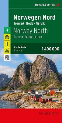 Norwegen Nord 1:400.000  - Libro Freytag & Berndt 2023 | Libraccio.it