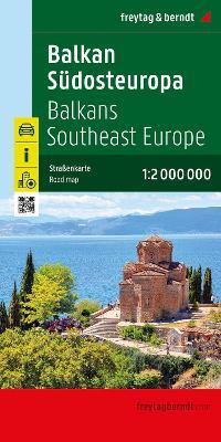 Balcani sud est Europa 1:2.000.000  - Libro Freytag & Berndt 2024, Auto karte | Libraccio.it