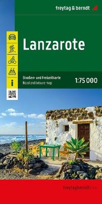 Lanzarote 1:75.000  - Libro Freytag & Berndt 2024, Auto karte | Libraccio.it