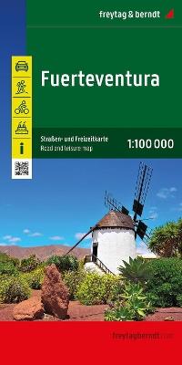 Fuerteventura 1:100.000  - Libro Freytag & Berndt 2025, Auto karte | Libraccio.it