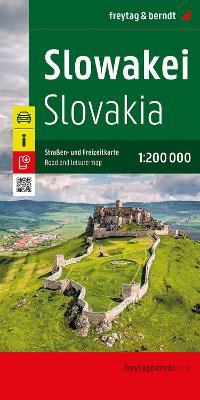 Slovacchia 1:200.000  - Libro Freytag & Berndt 2024, Auto karte | Libraccio.it