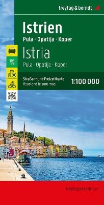 Istria - pola 1:100.000 2024  - Libro Freytag & Berndt 2024, Auto karte | Libraccio.it