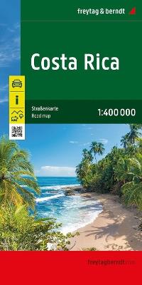 Costa Rica 1:400.000  - Libro Freytag & Berndt 2024, Auto karte | Libraccio.it