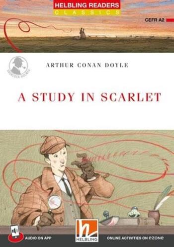 A study in scarlet. Helbling Readers Red Series. Classics. Registrazione in inglese britannico. A2. Con Audio - Arthur Conan Doyle - Libro Helbling 2025 | Libraccio.it