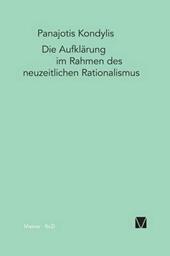 Die Aufklarung im Rahmen des neuzeitlichen Rationalismus