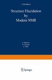 Structure Elucidation by Modern NMR
