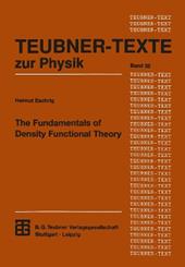 The Fundamentals of Density Functional Theory