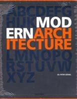 Modern architecture A-Z. Ediz. illustrata