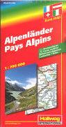 Paesi Alpini-Alpenländer-Pays Alpins 1:700.000