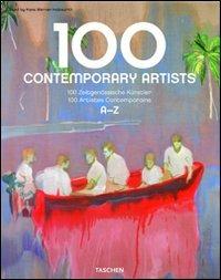 One hundred contemporary artists. Ediz. italiana, spagnola e portoghese - Hans Werner Holzwarth - Libro Taschen 2009, Jumbo 25 | Libraccio.it