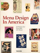 Menu design in America. Ediz. inglese, francese e tedesca