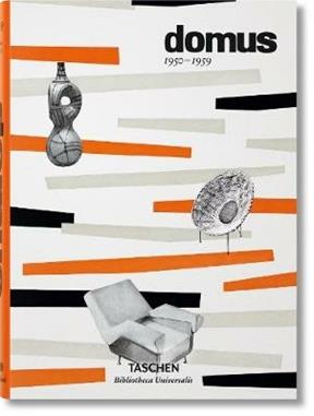 Domus 1950-1959. Inglese, francese e tedesco. Ediz. multilingue  - Libro Taschen 2015, Bibliotheca Universalis | Libraccio.it