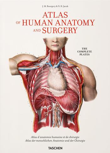 Atlas of human anatomy and surgery. Ediz. italiana, portoghese e spagnola - Jean-Baptiste Bourgery, Nicolas H. Jacob - Libro Taschen 2017, Bibliotheca Universalis | Libraccio.it
