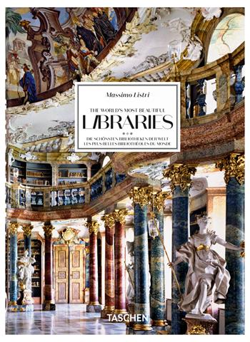 Massimo Listri. The world's most beautiful libraries. Ediz. inglese, francese e tedesca - Elisabeth Sladek, Georg Ruppelt - Libro Taschen 2023, 40th Edition | Libraccio.it