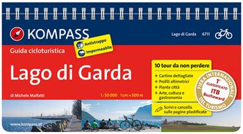 Guida cicloturistica n. 6711. Lago di Garda. Ediz. a spirale - Michele Malfatti - Libro Kompass 2012 | Libraccio.it