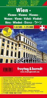 Vienna 1:8.500 1:25.000  - Libro Freytag & Berndt 2015 | Libraccio.it