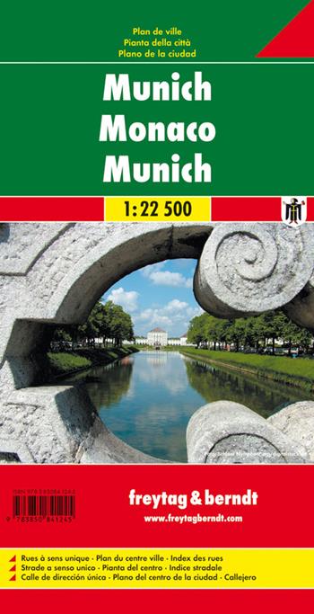 MONACO DI BAVIERA 1:22.500  - Libro Freytag & Berndt 2010 | Libraccio.it