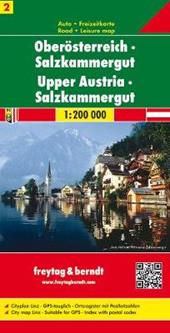 Oberösterreich Salzkammergut 1:200.000