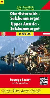 Oberösterreich Salzkammergut 1:200.000  - Libro Freytag & Berndt 2011 | Libraccio.it