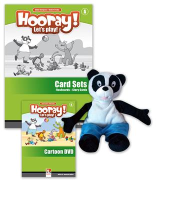 Hooray! Let's play! Level A. Visual pack (story cards, flashcards, hand puppet) - Herbert Puchta, Günter Gerngross - Libro Helbling 2013 | Libraccio.it