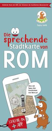 Die sprechende Stradtkarte von Rom. Con app