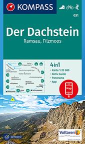 Carta escursionistica n. 031. Der Dachstein, Ramsau, Filzmoos 1:25.000