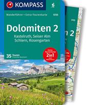 Guida escursionistica n. 5725. Dolomiten 2. Kastelruth, Seiser Alm, Schlern, Rosengarten. Con carta