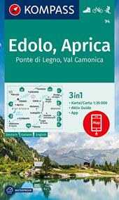 Carta escursionistica n. 94. Ponte di Lgno, Val Camonica 1:35.000
