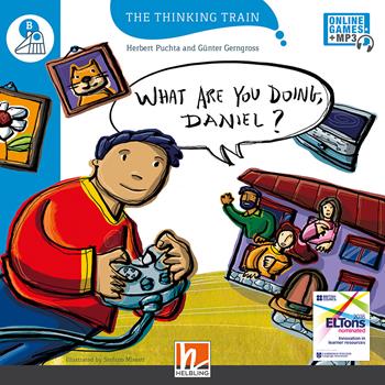 What are you doing, Daniel? Level B. The thinking train. Registrazione in inglese britannico - Herbert Puchta, Günter Gerngross - Libro Helbling 2018 | Libraccio.it