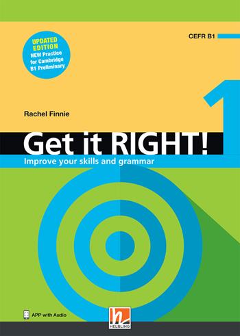 Get it right ! Improve your Skills Versione internazionale. Level 1: Student's book. Nuova ediz. Con app. Con CD-Audio - Rachel Finnie - Libro Helbling 2019 | Libraccio.it