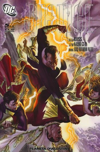 Justice. Vol. 5 - Alex Ross, Jim Krueger, Dougie Braithwaite - Libro Lion 2018, Planeta | Libraccio.it