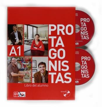 Protagonistas. A1. Libro del alumno-Cuaderno de actividades. Con 2 CD Audio. - Cuadrado - Libro SM 2009 | Libraccio.it