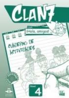 Clan 7 con hola, amigos! Nivel 4. Libro de ejercicios. Con espansione online