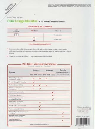 Fisica! Le leggi della natura. Con DVD-ROM. Con espansione online. Vol. 2 - Antonio Caforio, Aldo Ferilli - Libro Le Monnier 2012 | Libraccio.it