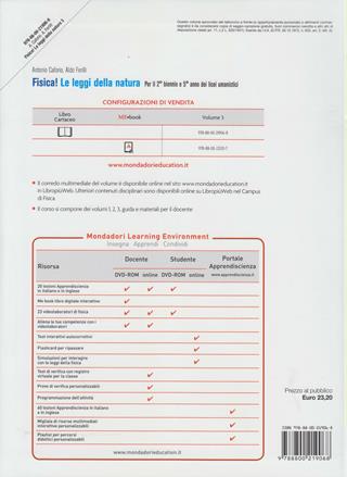 Fisica! Le leggi della natura. Con espansione online. Vol. 3 - Antonio Caforio, Aldo Ferilli - Libro Le Monnier 2012 | Libraccio.it