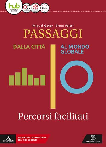 Passaggi. Dalla città al mondo globale. Percorsi facilitati. Con e-book. Con espansione online - Miguel Gotor, Elena Valeri - Libro Mondadori Education 2018 | Libraccio.it