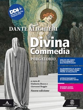 La Divina Commedia. Il Purgatorio. Con e-book. Con espansione online - Dante Alighieri - Libro Le Monnier 2022 | Libraccio.it
