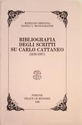 Bibliografia degli scritti su Carlo Cattaneo (1836-1987)