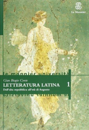 Letteratura latina. - Gian Biagio Conte - Libro Mondadori Education 2002 | Libraccio.it