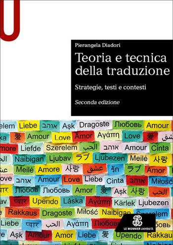 Teoria e tecnica della traduzione. Strategie, testi e contesti - Pierangela Diadori - Libro Le Monnier Università 2026, Sintesi | Libraccio.it