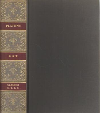Dialoghi politici e lettere. Vol. 3: Repubblica-Timeo-Crizia-Politico. - Platone - Libro UTET 1988, Classici della filosofia | Libraccio.it