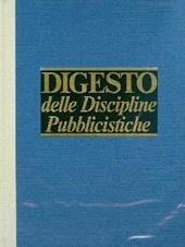 Digesto. Discipline pubblicistiche. Vol. 6