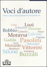 Voci d'autore  - Libro UTET 2006 | Libraccio.it