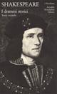 Teatro completo. Testo inglese a fronte. Vol. 8: I drammi storici - William Shakespeare - Libro Mondadori 1989, I Meridiani | Libraccio.it